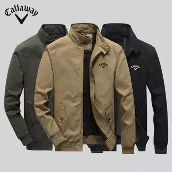 Куртки Callaway Осень-Зима для спецодежды Модные трендовые мужские повседневные куртки Устойчивые к холоду Теплые военные стираные мужские куртки M