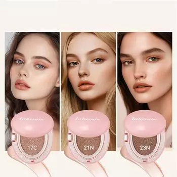 Кушон-основа для макияжа Корейская основа для макияжа Mist Foundations Makeup Full Coverage CC Cream Sunscreen Cosmetic High Face White Tirtir