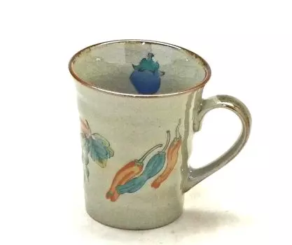 Kutani Vegetable back picture [Mug]