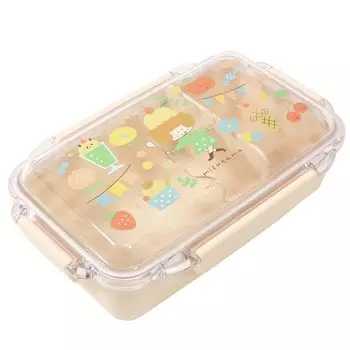 Kutsuwa mizutama Sealed lunch box 500ml MU001 Made in Japan 4-point one-tier
