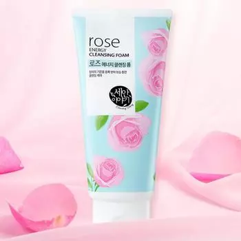KWAILNARA Cleansing Story Очищающая пенка Rose Energy 300 мл 1 PCS