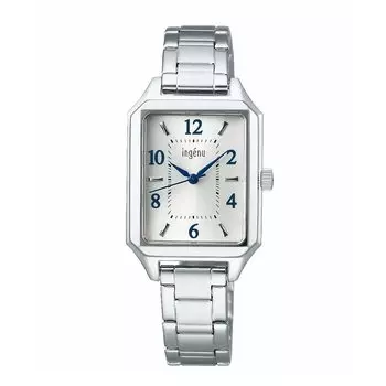 Кварцевые часы Angenie Square AHJK468 Silver [Seiko Watch] женские серебряный