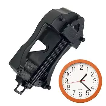 Кварцевые приводы DIY Unit Black Pendulum Clock Movement Пустой корпус без механизма для домашнего декора и поделок