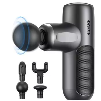 kycle Fascia Release Gun Handy Gun MINI Vibration Сильная вибрация Миофасциальный релиз Ультралегкий ИИ Автоматический режим Быстрая зарядка 8 часов непрерывного использования