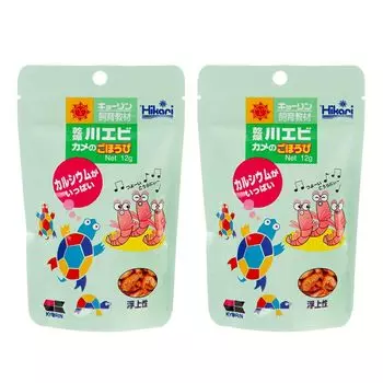 Kyorin Dried River Shrimp Turtle Reward 12g x 2 bags Bait Limited to 75 items per person