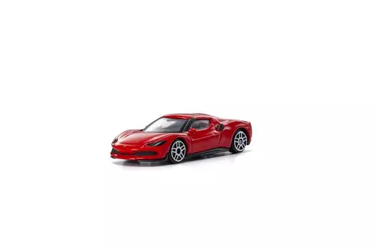 Kyosho Egg Bburago Ferrari 296GTB BUR64005 1/64 красный