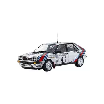 Kyosho original 1/18 lancia delta HF 4WD 1000 lakes team 1987#4 Finished product