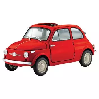 Kyosho оригинальный 1/18 fiat Nuova 500 кораллово-красный Готовый продукт