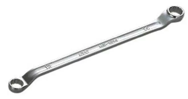 Длинный торцевой гаечный ключ Kyoto Machinery Tools (КТК) М5-1721-Ф серебряный