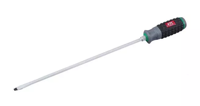 Kyoto Machinery Tools Resin Handle Driver Long Shaft Minus Penetration Type 5mm D1M2530 (KTC)
