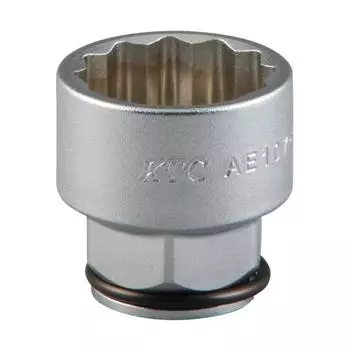 Kyoto Machinery Tools Socket Width across 19 x Overall 265mm Belt tensioner wrench only 1 piece (KTC) AE107-19W flats length