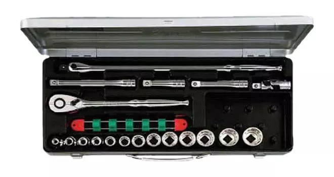 Kyoto Machinery Tools Socket Wrench Set TB413X Drive 19 points 1 set (KTC) Angle 12.7mm