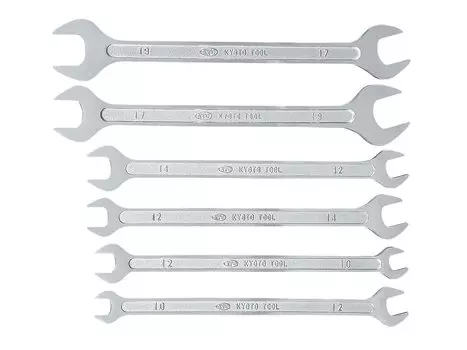 Kyoto Machinery Tools Thin Spanner Set 6 Pieces S206 (KTC)