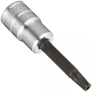 Kyoto Machinery Tools Torx Bit Socket T30 BT3T30H (KTC) 9.5mm (3/8 inch) T-type Tamper-proof