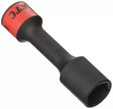 Головка для гайки колеса Kyoto Machinery Tools для ударного гайковерта с длинной тонкой стенкой (КТК) [12.7кв.м] BP49-19 чёрный