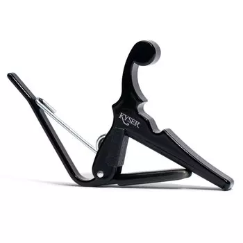 Kyser Quick Change Capo Tast для банджо, мандолины, укулеле KBMB, черный, чёрный