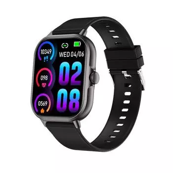 L21PRO/Z15 Bluetooth-умные часы: 2,01-дюймовый HD-экран, голосовые вызовы, датчик артериального давления и пульса. серебряный