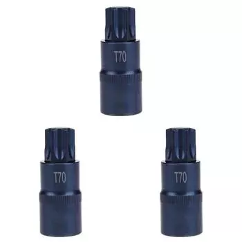 #L 1/2 Inch Socket Bits Adapter Torx Socket Adapter Repair Hand Tool (T70)