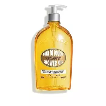 Масло для душа L Occitane очищающее и смягчающее с экстрактом миндаля 500 мл, 1 шт.
