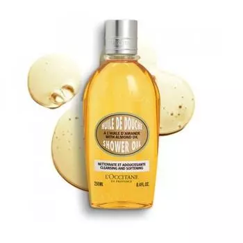 L Occitane Миндальное увлажняющее масло для душа 250 мл