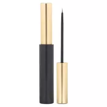 L Oral, Lineur Intense, жидкая подводка для глаз с кисточкой, 710 Black, 0,24 жидких унций (7 мл)