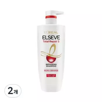 L Oral Paris Elsev Total Repair 5 Шампунь с ароматом дыни и фруктов, 620 мл, 2 шт.