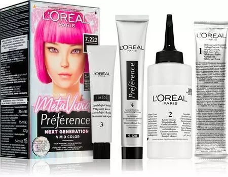 L Oral Paris Prfrence Meta Vivids полуперманентная краска тон в тон TU прозрачный