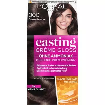 L Oreal Casting Cream Gloss Краска для волос Темно-коричневый 300