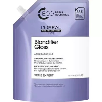 L Oreal Professionnel Paris Blondifier Gloss Refill Repair Шампунь для светлых волос 1,5 л