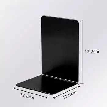 L-shaped Book Stand INS Book Support Rack Desktop Organizer Desk Bookends Bookshelf