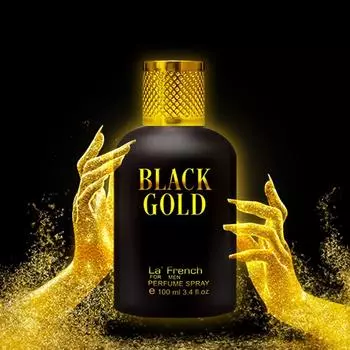 La French Black GoldДухи для мужчин 100 мл | Стойкий мужской парфюм премиум-класса