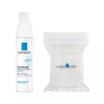 La RochePosay Toleriane Dermallergo Крем 40 мл + Ватные диски 30 шт. — 1 набор