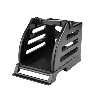 Label Holder for Thermal Label Roll and Fanfold Labels Black For Home/Office 1PC