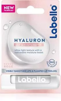 Labello Hyaluron Rose Baume Lvres TU прозрачный