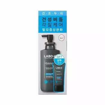 LABO-H Шампунь от выпадения волос Dandruff Clinic General Dandruff & Dry Scalp 333 мл + 50 мл в подарок