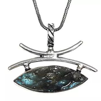 Labradorite Drusy Handmade Women s Unisex Silver Jewelry Pendant 1.5