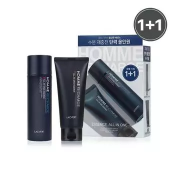 Lac Vert Homme Recharge All-in-One Essence 150мл 1+1 Special, популярная корейская мужская косметика