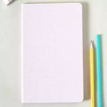 Lace Fabric Cover Wireless Note A5 60 sheets