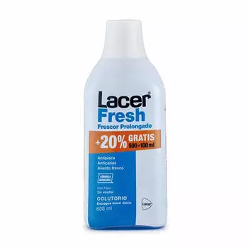 Lacer Fresh Ополаскиватель для полости рта 500мл+100мл