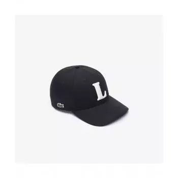 Lacoste Обычная бейсболка 3D L [черная] 00M
