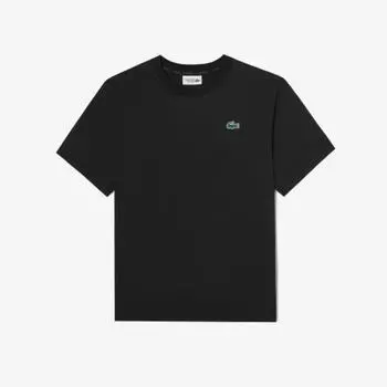 LACOSTE Common Cool Текстурированная футболка с коротким рукавом [черный]