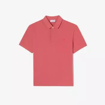 Lacoste LacoSte Men S pariS pariS Поло с коротким рукавом [индиго-розовый] 004