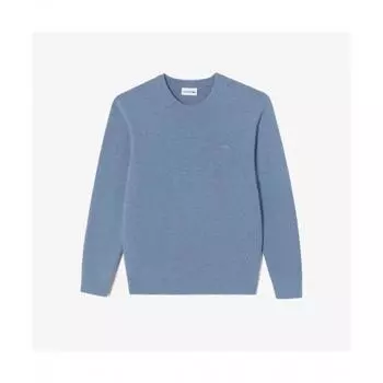 LacoSte Men S базовый свитер с круглым вырезом [небесно-голубой] 003