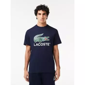 LacoSTe Men S Big Croc Graphic T ShirT Th6396 54g 166 q2nTh6396 54g166 003