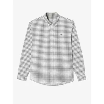 Мужская фланелевая рубашка LACOSTE в сетку CH701E 54N 70V Q2NCH701E 54N70V 038