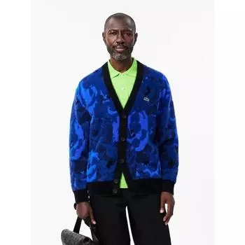 LACOSTE мужской кардиган с цветочным жаккардом AH2923 54N IB3 Q2NAH2923 54NIB3 003