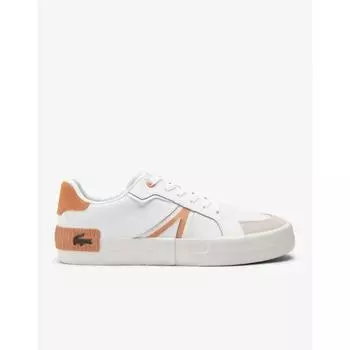 LacoSte Men S L004 contraSt Tab Leather SneakerS Rz0003m54g 2j8 260