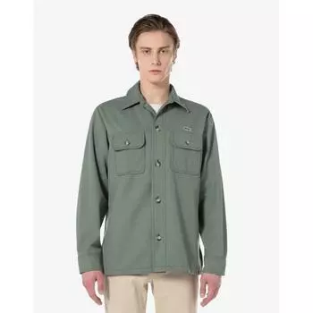 LacoSte Men S Open Collar Twill Shirt Ch7245 54g 316 040