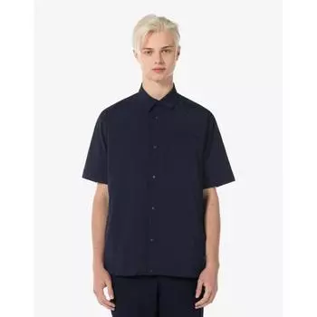 LacoSte Men S Outerwear Short Sleeve Shirt Ch7605 54g Hde 038