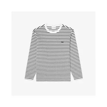 Lacoste Мужская футболка с длинным рукавом в полоску Th267e 54n 031 003